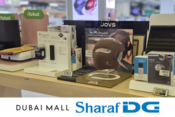 Jovs 4D Laser Mask officially joins Sharaf DG’s exclusive lineup!