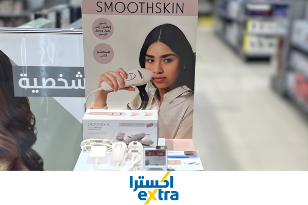 Launch of the new SmoothSkin IPL hair removal device at Extra.